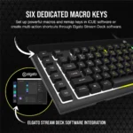Corsair K55 RGB PRO Gaming Keyboard - Without Box - Image 4